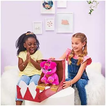 Present Pets, Princess Puppy Interactive Surprise Plush Toy Pet with Over 100 Sounds & Actions (Style May Vary), Girls Gifts, Kids Toys for Girls