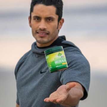 Organic Muscle Super Greens Powder with Superfoods and Probiotics