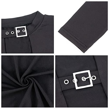 jascaela Women Sexy Hollow Out Crop Top for Parties