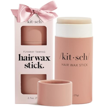Kitsch Hair Wax Stick - Anti-Frizz & Fly Away Tamer for Men & Women