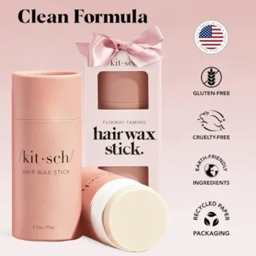 Kitsch Hair Wax Stick - Ultimate Anti-Frizz Solution for All Hair Types