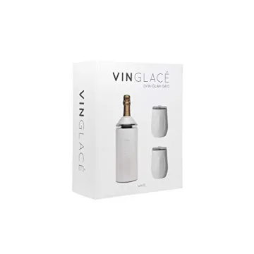 Vinglacé Wine Bottle Chiller Gift Set – Stylish & Portable
