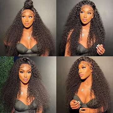 Water Wave Lace Front Wigs Human Hair Wigs for Women HD 13x4 Glueless Lace Frontal Wigs Human Hair P...