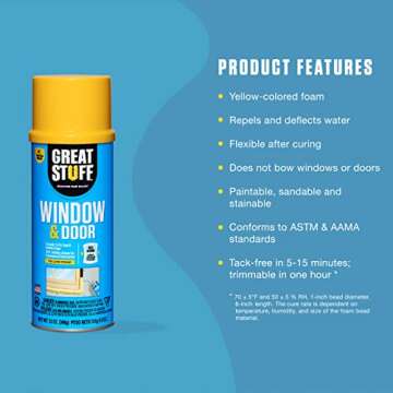 Great Stuff Insulating Foam Sealant 12 Oz Yellow