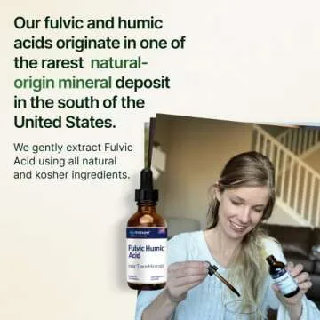 Fulvic Humic Acid Drops for Hydration and Energy Boost