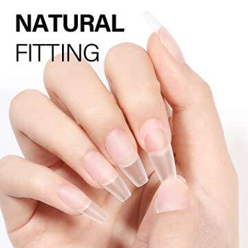 AILLSA Gel Nail Glue for Acrylic Nails, 4 in 1 Super Strong Nail Gel Glue for Fake Nail Tips,15ML High Capacity Long Lasting Brush On Nail Glue for Rhinestone Pearl Foil, (U V Lamp Curing Needed)