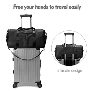 Durable Small Gym Bag for Sports and Travel - Waterproof