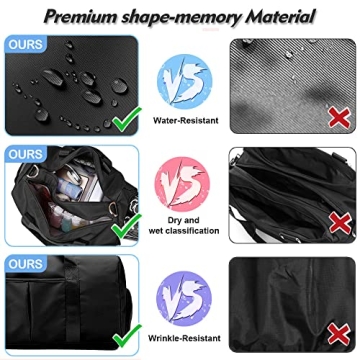 Durable Small Gym Bag for Sports and Travel - Waterproof