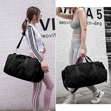 Durable Small Gym Bag for Sports and Travel - Waterproof