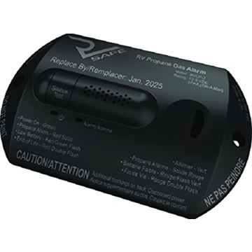 RV SAFE Propane Gas Alarm - 2-Wire Safety Device