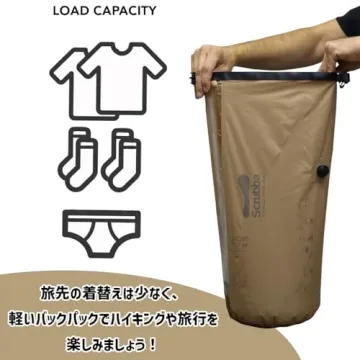 Scrubba Tactical Wash Bag - Portable Manual Washer