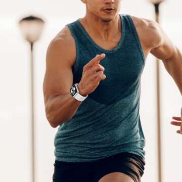 Silicone Braided Solo Loop Compatible with Apple Watch