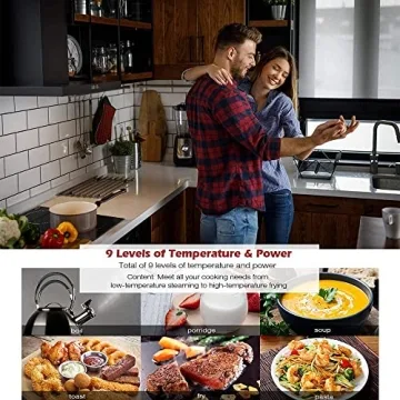 GIONIEN 2 Burner 12" Electric Cooktop for Compact Spaces