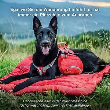 Kurgo Waterproof Dog Bed, Outdoor Bed for Dogs |Portable Bed Roll for Pets, Travel |Hiking, Camping,...