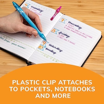 BIC Gelocity Quick Dry Gel Pens - Colorful & Smooth Writing