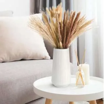 Stylish White Ceramic Vase for Modern Decor