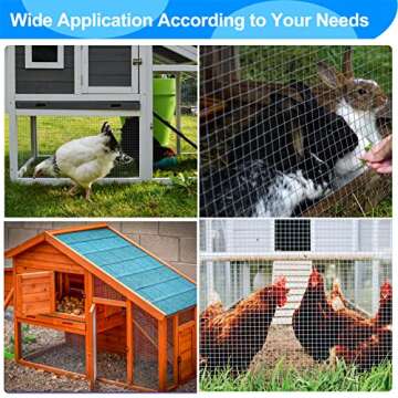 KANERS Black PVC Vinyl Coated Hardware Cloth for Fencing