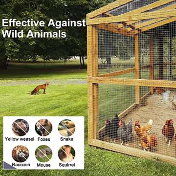 KANERS Black PVC Vinyl Coated Hardware Cloth for Fencing