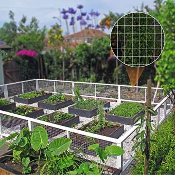 KANERS Black PVC Vinyl Coated Hardware Cloth for Fencing