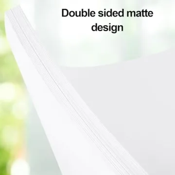 White Cardstock 8.5 x 11, 230gsm for Crafts and Printing