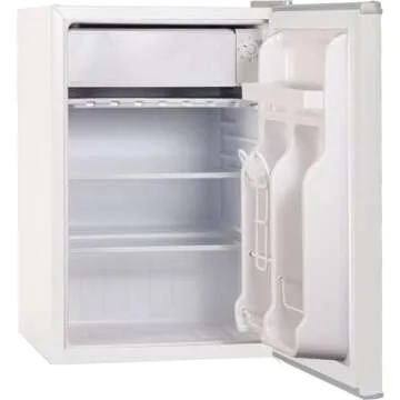 BLACK+DECKER BCRK25W Compact Mini Fridge Stylish & Efficient