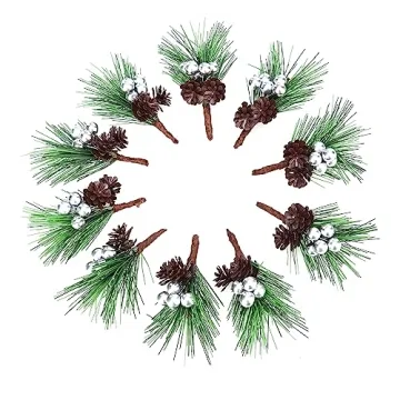 Artificial Christmas Picks for Festive DIY Decor