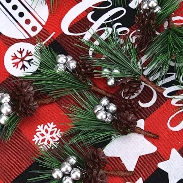 Artificial Christmas Picks for Festive DIY Decor