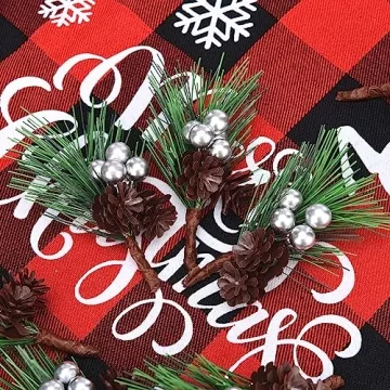 Artificial Christmas Picks for Festive DIY Decor