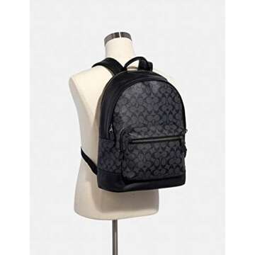 Coach West Backpack in Signature Canvas