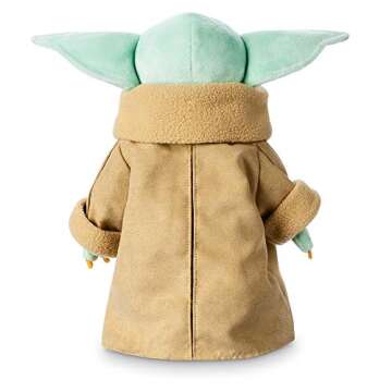 Disney Store Baby Yoda Plush - Official Grogu Stuffed Toy from The Mandalorian - Soft and Snuggly Baby Yoda Plush with Embroidered Features - Perfect Cuddly Galactic Companion for Fans.