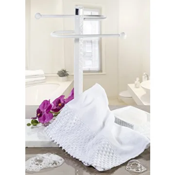 Elegant Decorative Fingertip Lace Towels - 4 Pack Set