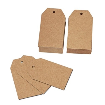 Durable Kraft Gift Tags with Twine - Perfect for Any Occasion