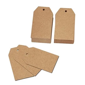 Durable Kraft Gift Tags with Twine - Perfect for Any Occasion