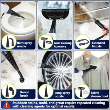 Powerful Handheld Steam Cleaner for Multi-Surface Cleaning