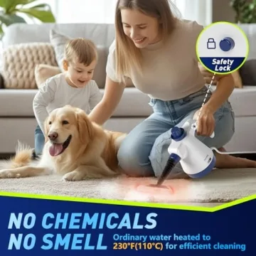 Powerful Handheld Steam Cleaner for Multi-Surface Cleaning