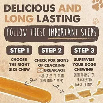 Mighty Paw Yak Cheese Dog Chews - Protein-Rich Treats