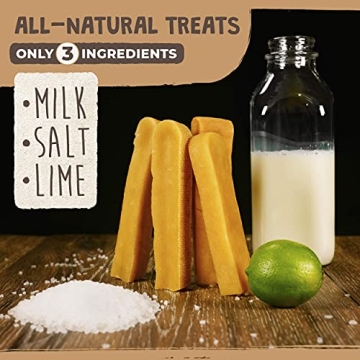 Mighty Paw Yak Cheese Dog Chews - Protein-Rich Treats