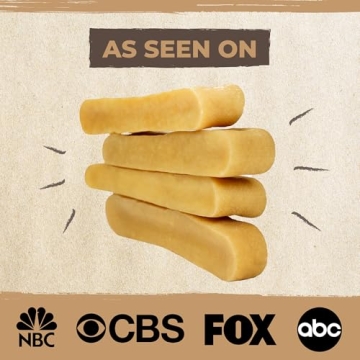 Mighty Paw Yak Cheese Dog Chews - Protein-Rich Treats