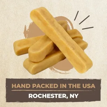 Mighty Paw Yak Cheese Dog Chews - Protein-Rich Treats