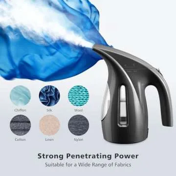 HiLIFE Portable Clothes Steamer - Powerful 700W Wrinkle Remover