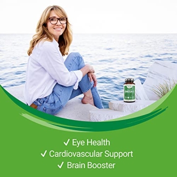 Vegan Omega-3 DHA Supplement | Plant-Based Omega Fatty Acids