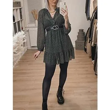 Earna Women's Soft Faux Leather Fashion Belt for Jeans