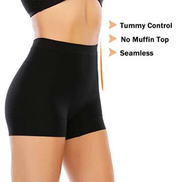 Womens Slip Shorts for Under Dress Seamless Shapewear