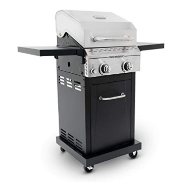 Megamaster 2-Burner Propane Grill Portable Outdoor Cooking