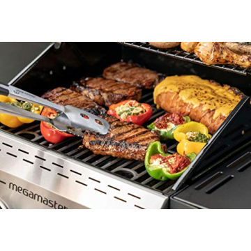 Megamaster 2-Burner Propane Grill Portable Outdoor Cooking