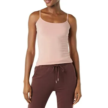 Amazon Essentials Women's Slim-Fit Cami Pack of 4 Colors