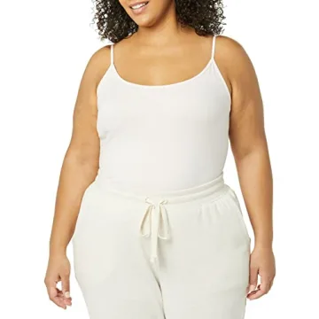 Amazon Essentials Women's Slim-Fit Cami Pack of 4 Colors