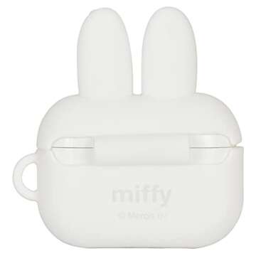 Gourmandise MF-367WH Silicone Case for Miffy AirPods Pro (2nd Generation) - Whimsical Protection for...