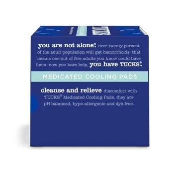 TUCKS Medicated Cooling Pads Witch Hazel Relief 100 Count