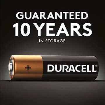 Duracell - CopperTop AAA Alkaline Batteries - long lasting, all-purpose Triple A battery for household and business - 12 Count (Pack of 1)